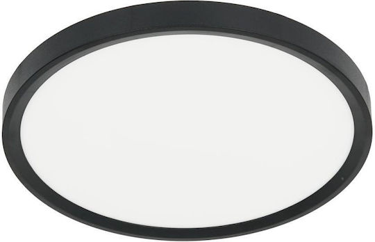 Eko Light Ceiling Mount Light Black with Integrated LED