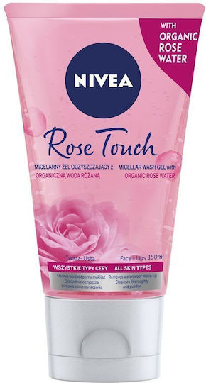 Nivea Rose Touch Gel Cleansing Face 150ml