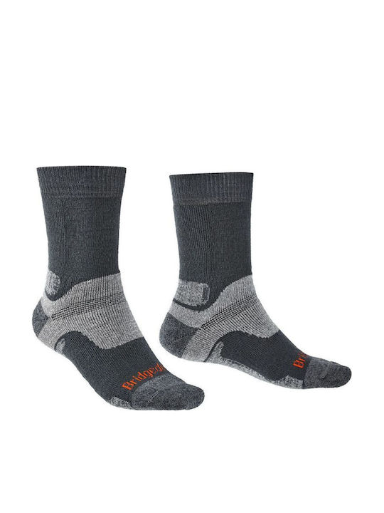 Bridgedale Hike Midweight Merino Performance Șosete pentru Trekking Gri 1 pereche