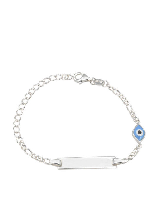 Prince Silvero Kinderarmband ID aus Silber mit ...