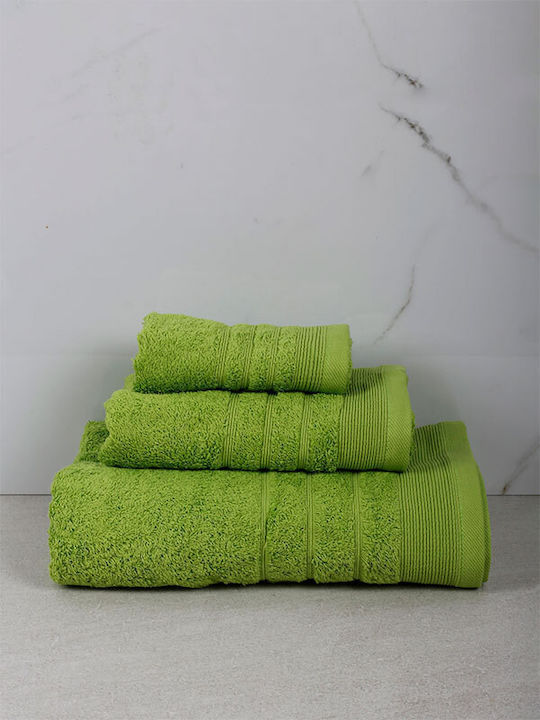 Sunshine Πετσέτα Προσώπου 50x90εκ. 14 Green Βάρους 500gr/m²