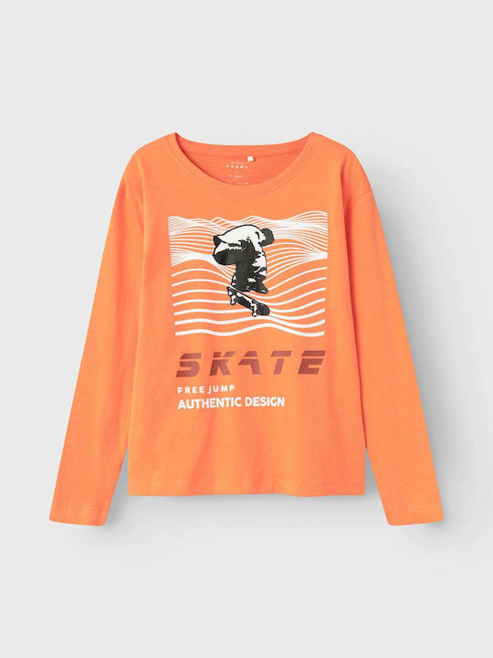 Name It Kids' Shirt Long Sleeve Orange