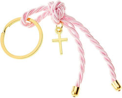 Nuova Vita Christening Charm Keychain Pink 50pcs