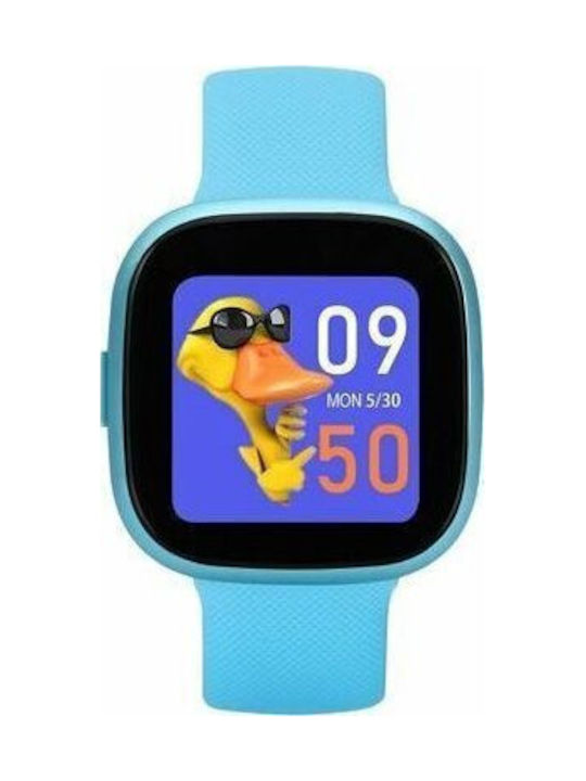 Garett Kinder-Smartwatch mit Kautschuk/Plastik Armband Blau