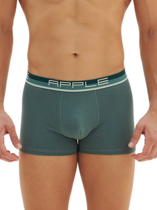 Apple Boxer Herren Boxershorts Forest/river mit...