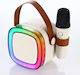 Karaoke Speaker with Wireless Microphone and Li...