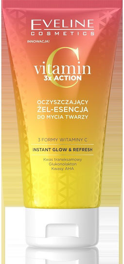 Eveline C Vitamin 3x Action Gel Cleansing Face 150ml