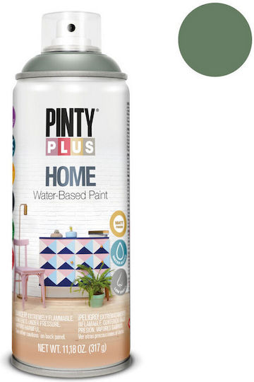 Pinty Plus Spray Paint Home Green Wood HM416 317ml