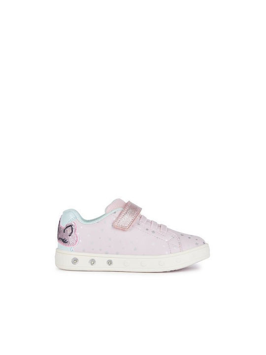 Geox Παιδικά Sneakers Ανατομικά Ροζ