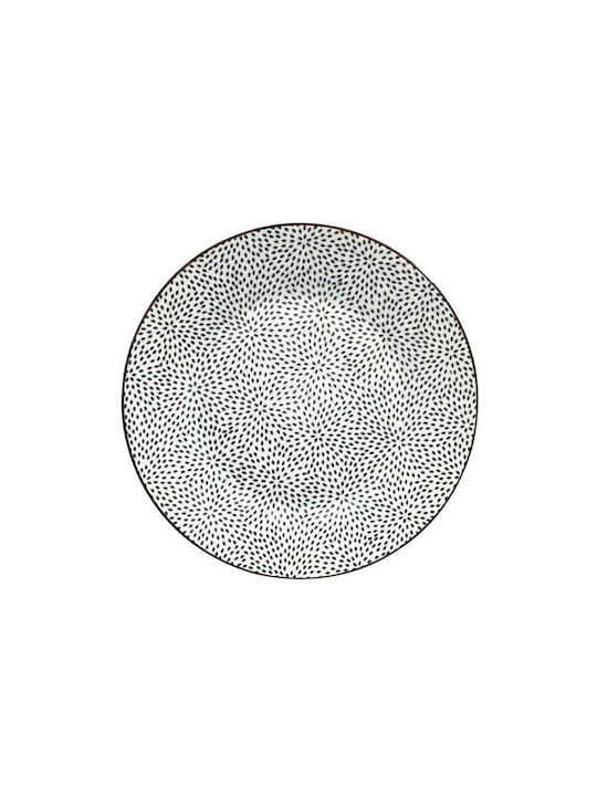 Porcelain Desert Plate White