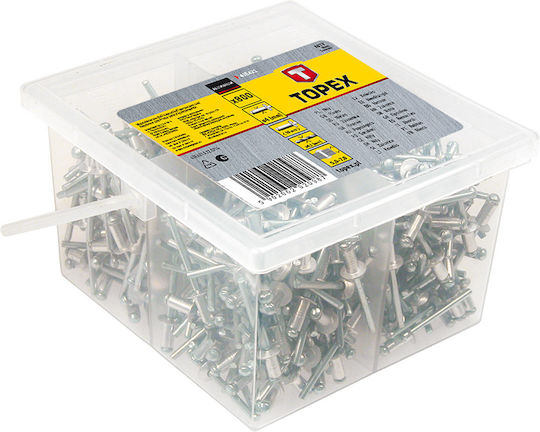 Topex Aluminum Rivet 4/10mm 800pcs