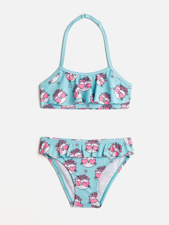 Funky Costum de baie pentru copii Bikini Turcoaz