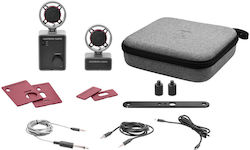 Austrian Audio Microphone Set Micreator Studio Plus Satellite Plus Y-LAV Wired Microphone Tabletop