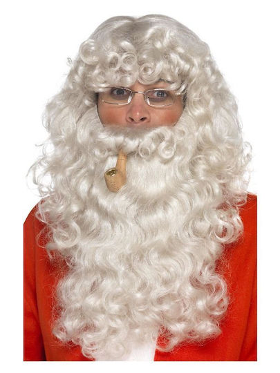 Dress Up Kit Weihnachts-Bärte des Weihnachtsmanns Gray
