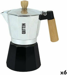 Quttin Espresso-Kanne 6 Cups Braun