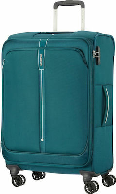 Samsonite Popsoda Mittlerer Koffer Turquoise mit 4 Räder