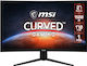 MSI G273CQ VA HDR Curved Gaming Monitor 27" QHD 2560x1440 170Hz with Response Time 1ms GTG