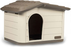 MP Bergamo Princess Moca Dog House Outdoor Brown 60x50x41cm