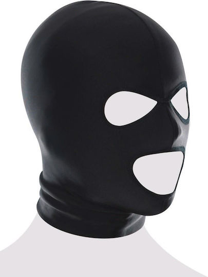 Pipedream Fetish Fantasy Serie Spandex 3-Loch-Haube BDSM Maske in Schwarz Farbe