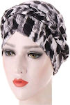 Elecool Turban Hair Headbands Grey White 1pcs