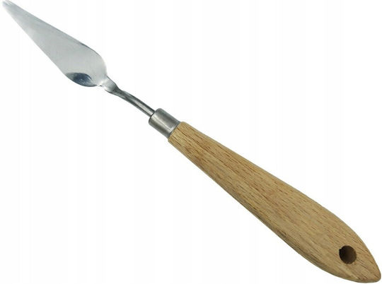 Leather Expert Spatula Metallic with Leather Handle