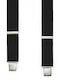 Victoria Suspenders Monochrome Black