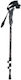 Telescopic Aluminum Trekking Pole Black