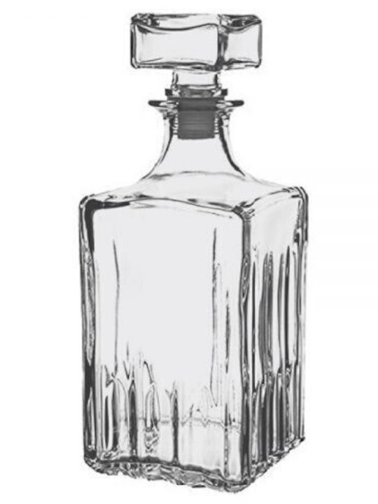 Bormioli Rocco Glass Decanter 20.7cm with Stopper 750ml