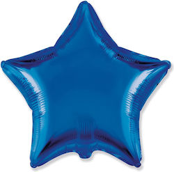 Balloon Foil Star Blue 46cm