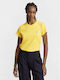 Ralph Lauren Damen Sportlich T-shirt Gelb