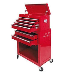 Vorel Metallic Tool Carrier W62xD33xH107cm