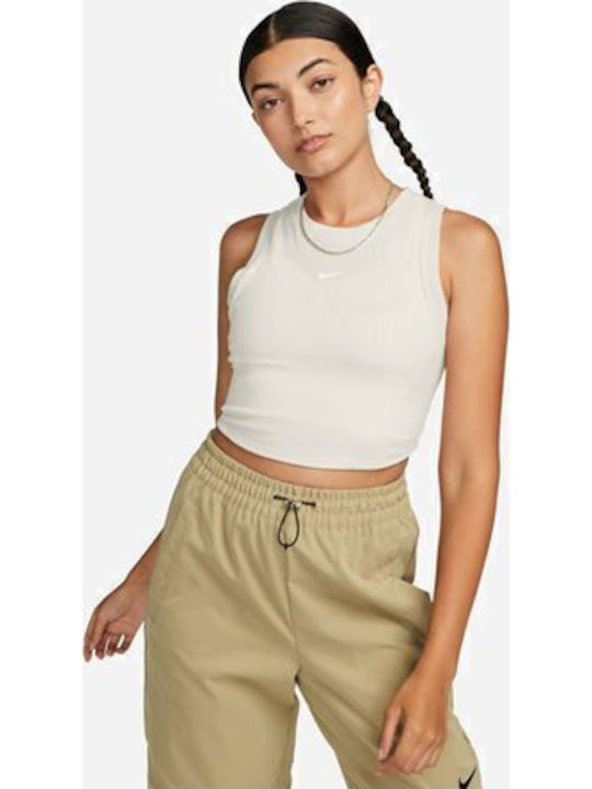 Nike Sportswear Γυναικεία Μπλούζα Αμάνικη Λευκή