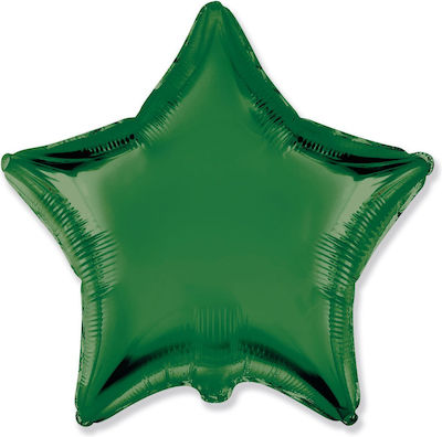 Balloon Foil Jumbo Star Green 81cm