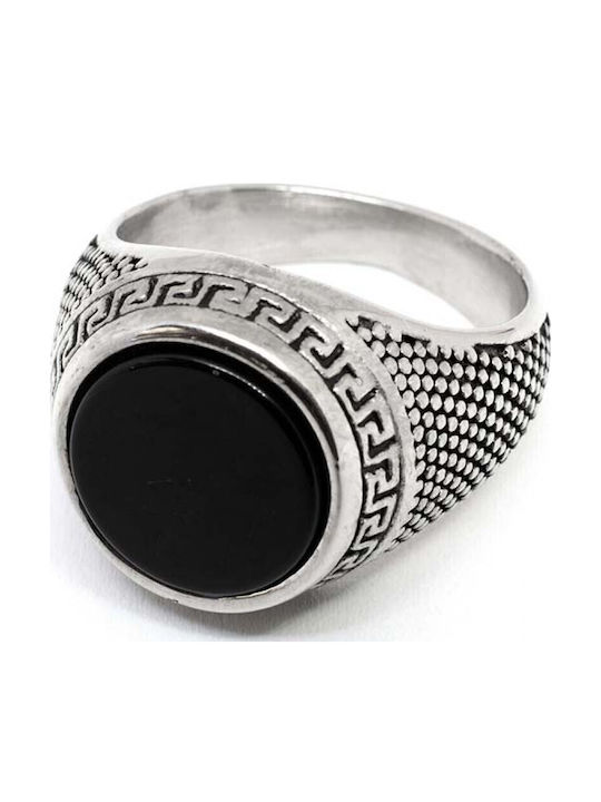One Jewellery Ανδρικό Δαχτυλίδι από Ατσάλι