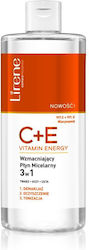 Lirene C+E Vitamin Energy Мицеларна Вода Премахване на Грим 400мл Lirene C+E Vitamin Energy Мицеларна Вода Премахване на Грим 400мл