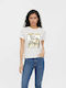 Vero Moda Femeie Tricou Alb