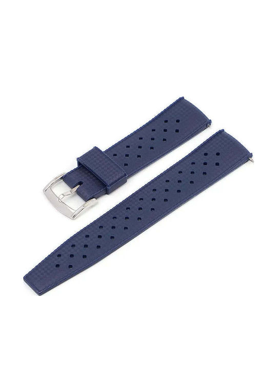 Καουτσούκ Λουράκι Μπλε 22mm