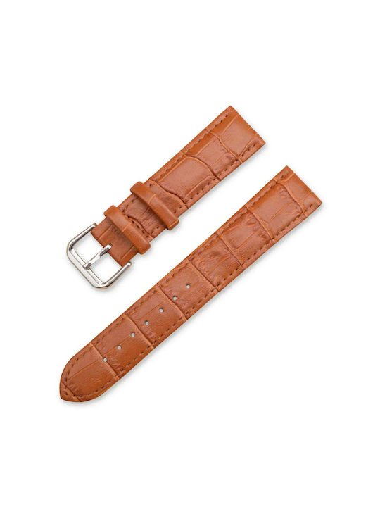 Leather Strap Brown 19mm