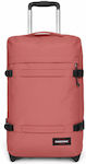 Eastpak Transit'r S Cabin Travel Bag Terra Pink with 4 Wheels