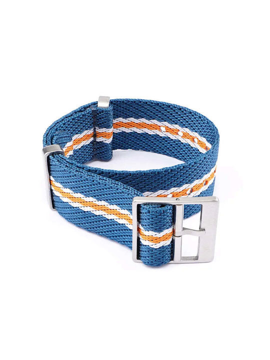 Fabric Strap Nato Blue 24mm