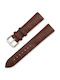 Lederriemen Braun 19mm
