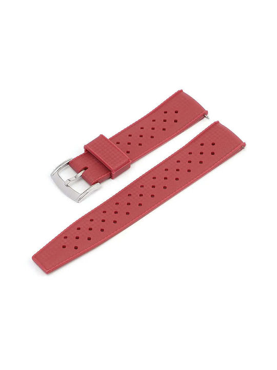 Rubber Strap Red 20mm