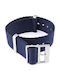 Fabric Strap Nato Blue 22mm
