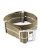 Fabric Strap Nato Brown 24mm
