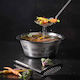 Rosle Stainless Steel Mixing Bowl Capacity 5.6lt with Diameter 31cm and Height 31cm.