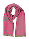 Potre Women's Wool Scarf Fuchsia