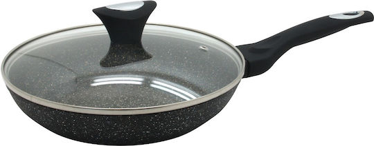 Klausberg Pan Mit Deckel aus Aluminium mit Steinbeschichtung 30cm