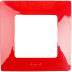 Legrand Niloe Switch Frame in Red Color 665021
