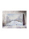 Claude Monet's Snow At Argenteuil (1874–1875) Картина Платнен 80x50см