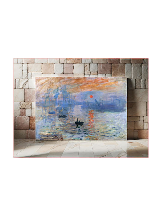 Claude Monet's Impression, Sunrise (1872) Paint...